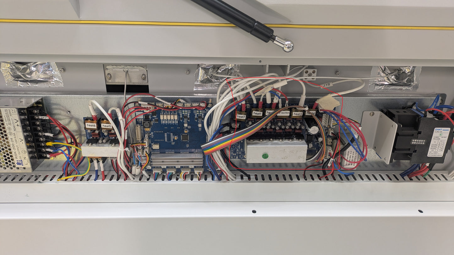 Placa de circuito del secador derecho para impresora DTF de BinterJet