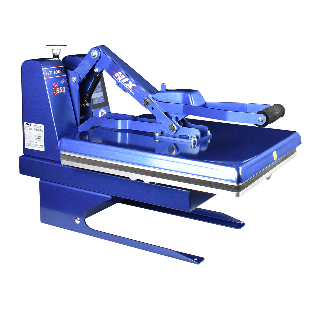 HIX S-650 Semi-Automatic Clamshell Heat Press – 16" x 20" - ON SALE