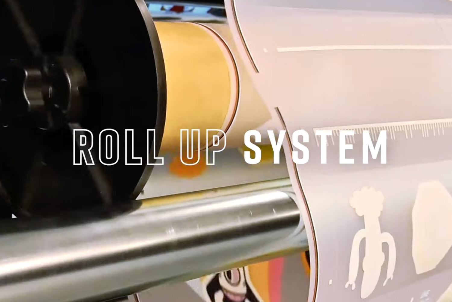 DTF Roll up system for Cutter